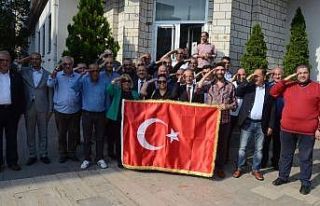 Muhtarlardan Mehmetçiğe destek