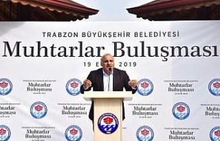 Muhtarlarla şehri yönetenler bir araya geldi