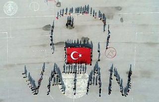 Öğrencilerden Mehmetçik için ‘Selam olsun şanlı...