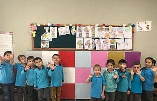 Onarımı tamamlanan Büyükaçma İlkokuluna ziyaret