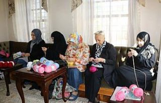 Örgü Tasarım Atölyesi ev ekonomisine katkıda...