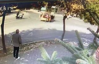 (Özel) Beylikdüzü’nde taksici ile motosikletlinin...