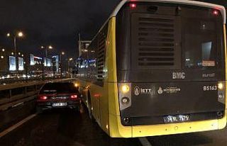 (Özel) E-5 Karayolunda sıra dışı kovalamaca