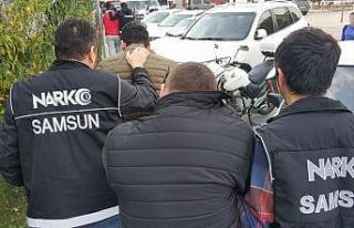 Samsun’da uyuşturucu ticaretinden 4 kişi tutuklandı