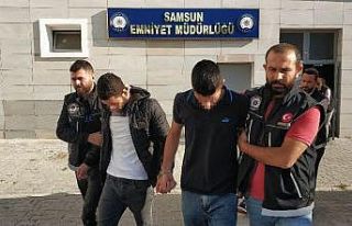 Samsun’da uyuşturucu ticaretinden 8 kişi adliyeye...