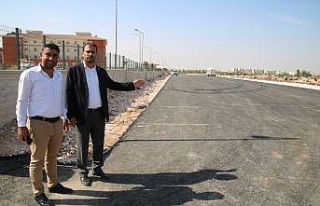 Şanlıurfa’da okul yolları asfaltlandı