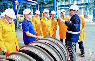 Savunma Sanayii Başkanlığı heyeti KARDEMİR’de...