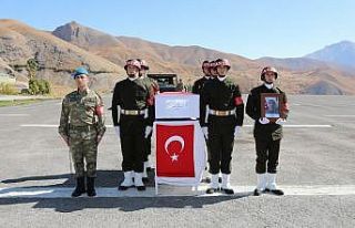 Şehit Onbaşı Yavan törenle memleketine uğurlandı