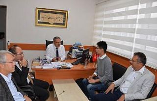 selçuk Üniversitesi Çinli yatırımcılarla iş...