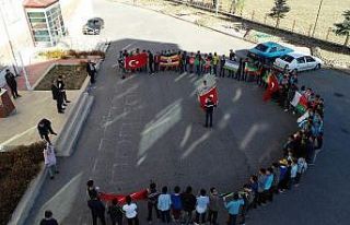 Sivas’ta eğitim gören Afrikalı öğrencilerden...