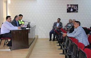 Sungurlu’da servis sürücüleri bilgilendirildi