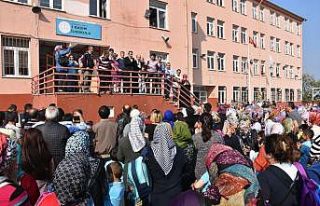 Tahliye edilen okulda velilerin istediği oldu