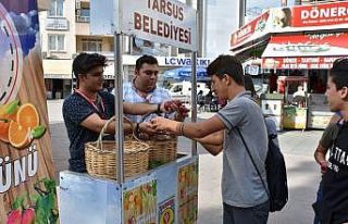 Tarsus Belediyesi, Dünya Gıda Gününde stant açtı