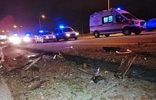 TEM Otoyolunda feci kaza: 2 ölü 1 ağır yaralı