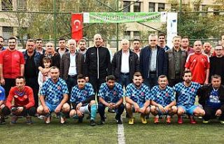 TESKİ Halı Saha Futbol Turnuvası başladı