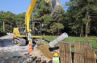 Ula’da alt yapının yüzde 75’i tamamlandı