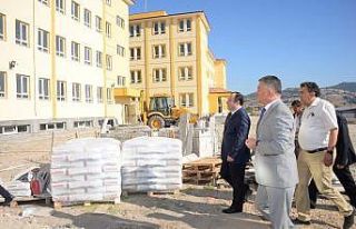 Vali Yazıcı, Dev eğitim yatırımlarını inceledi