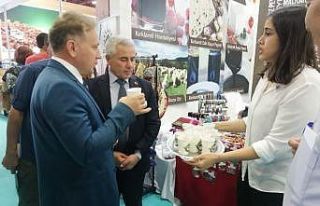 Velimeşe bozası yöresel ürünler fuarında tanıtıldı