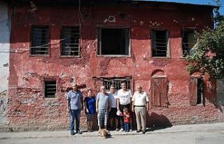 Virane evler korkutuyor