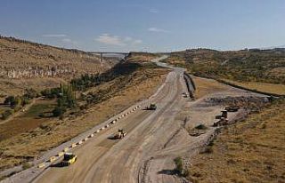 Viyadük bağlantı yollarında sona gelindi