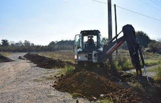 Yeni yolların altyapısı da tamam