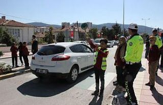 Yozgat’ta ‘Yaya Geçidi Nöbeti’ farkındalık...