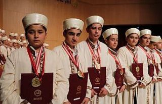 135 hafız için icazet töreni