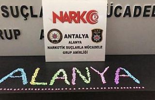 Alanya’da 504 adet uyuşturucu hap ele geçirildi