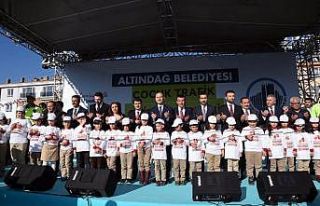 Bakan Soylu, Çocuk Trafik Eğitim Merkezi’ni açtı