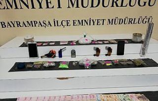 Bayrampaşa’da uyuşturucu operasyonu kamerada