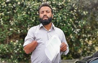 Çalıştığı inşaatta elini kaybetti, yardım...