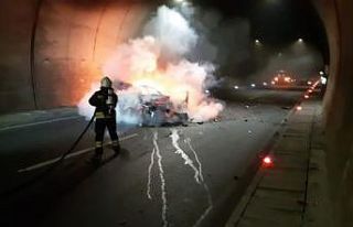 Cankurtaran Tüneli’nde kaza: 1 ölü, 2 yaralı