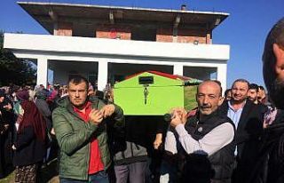 Cansız bedenine denizde ulaşılan genç son yolculuğuna...