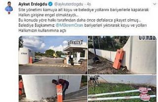 CHP’li Erdoğdu ilk balyozu kendisi vurdu