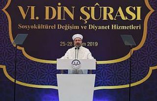 Diyanet İşleri Başkanı Erbaş, "6. Din Şûrası"...