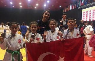 Düzceli Judocular 9 madalya ile yurda döndü