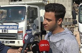 Görgü tanığı göçük sırasında yaşanan dehşet...