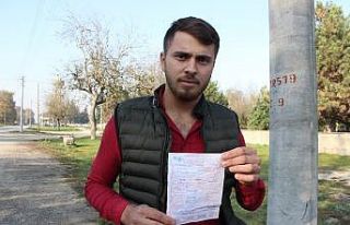 İlk trafik cezasını bisikletiyle yedi