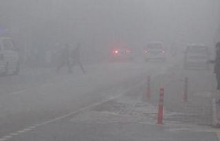 İnegöl’de sis yüzünden göz gözü görmüyor