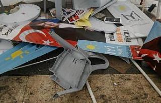 İYİ Parti standına saldıran şüpheli gözaltına...