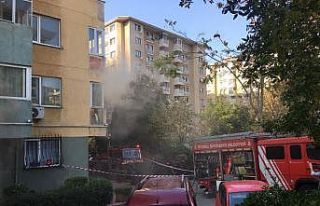 Kadıköy’de 15 katlı apartmanda yangın paniği