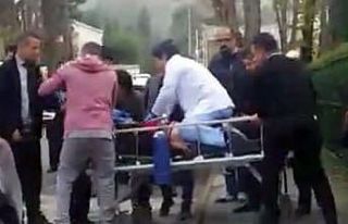 Kalp krizi geçiren şahsa doktordan sedye üstünde...