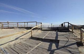 Kapadokya’da yürüyüş yolunu yakan şahıs yakalandı