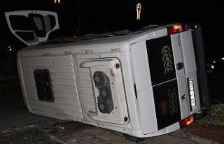 Mardin’de trafik kazası: 2’si polis 7 yaralı