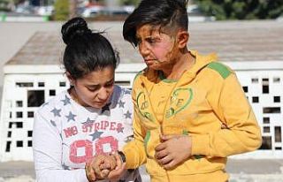 Önce gasp etti, sonra üzerine benzin döküp yaktı