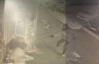 Büyükçekmece’de kasklı saldırgan dehşet saçtı