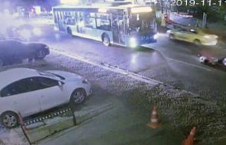 İstanbul’da halk otobüsü dehşeti kamerada