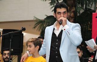 Popstar Bayhan Batman’da konser verdi