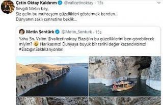 Sanatçı Metin Şentürk, Elazığ’ın saklı kanyonlarını...