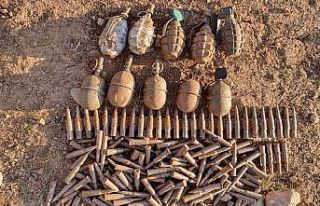 Siirt’te teröristlerin kullandığı barınaklarda...